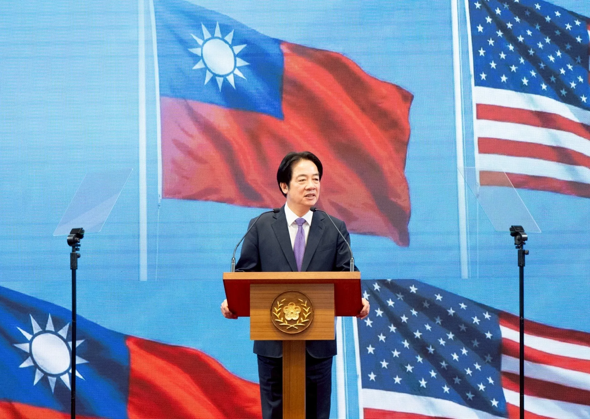 Taiwan’s President Lai says he would be happy to speak with Donald Trump