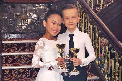 Young Chinese-Irish ballroom dancer goes international