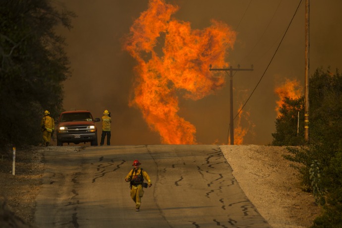 California leader says fires are 'new normal'