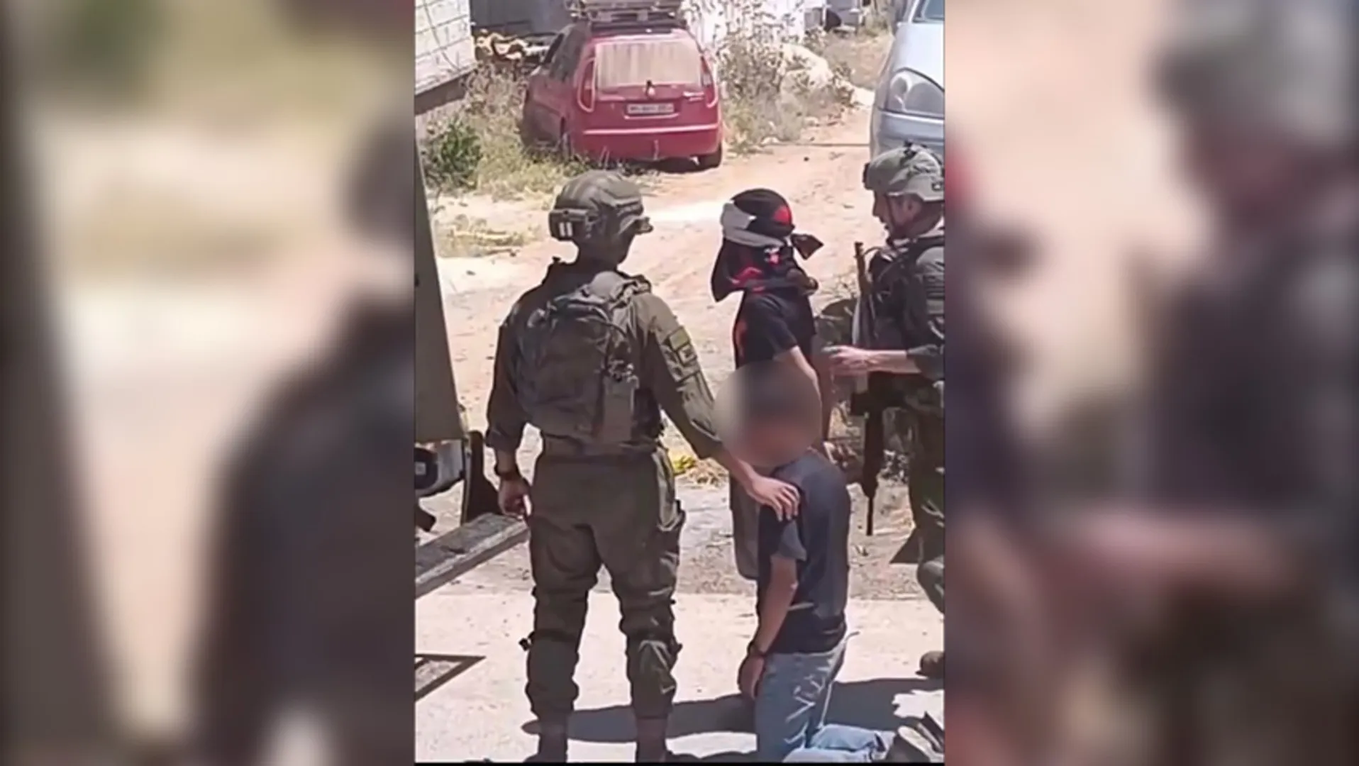 Israeli forces arrest two children in occupied West Bank village