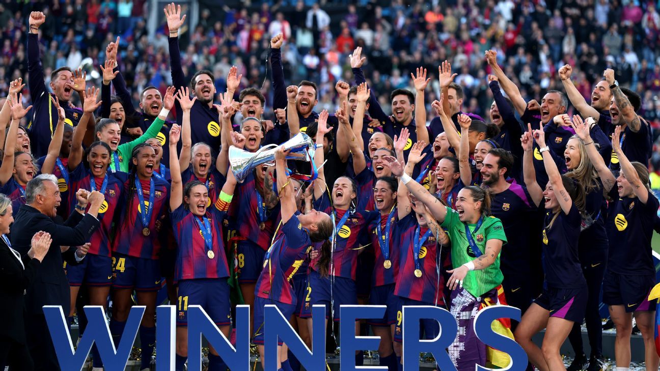 Barcelona reign supreme to win the Champions Leagu...