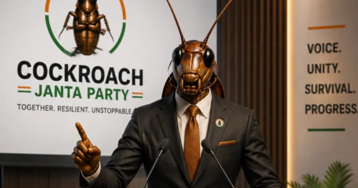 India’s Gen Z ‘Cockroach Party’ is going viral