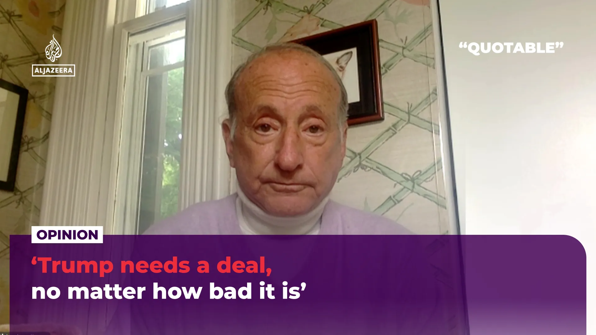 ‘Trump needs a deal, no matter how bad it is’