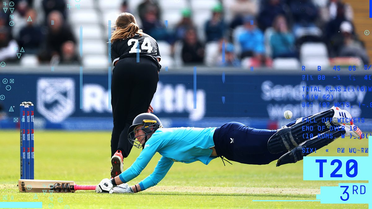 England v New Zealand - third T20 highlights