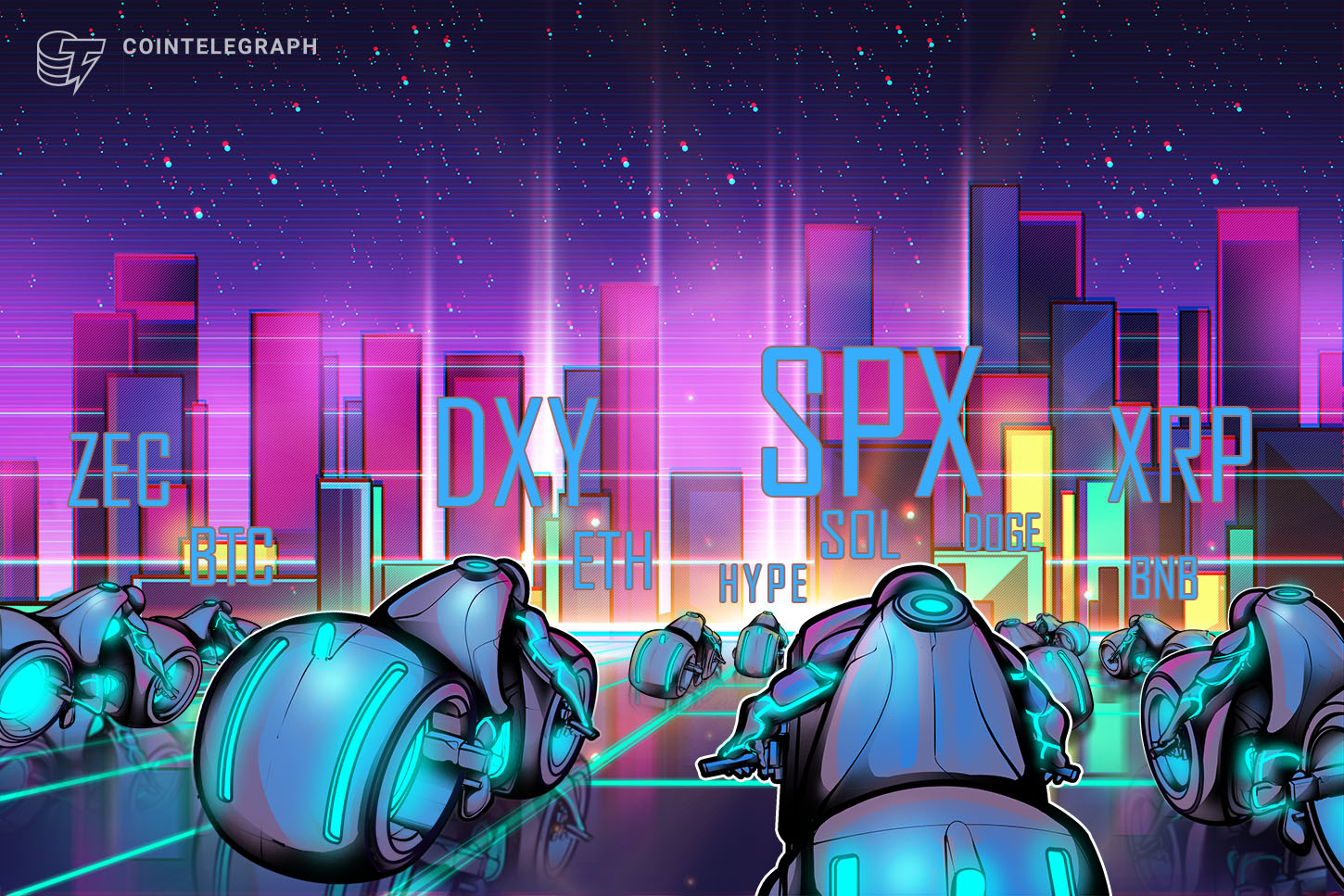 Price predictions 5/25: SPX, DXY, BTC, ETH, XRP, BNB, SOL, DOGE, HYPE, ZEC