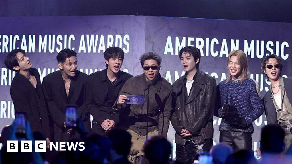 BTS crowned 'Artist of the Year' at American Music Awards