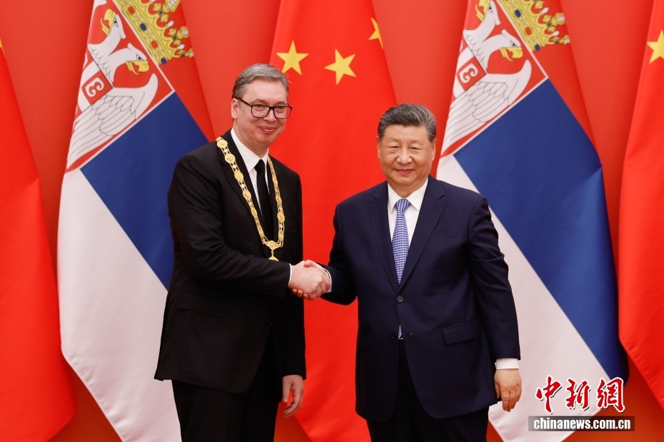 （近观中国）武契奇访华，习近平授予他这枚特殊勋章