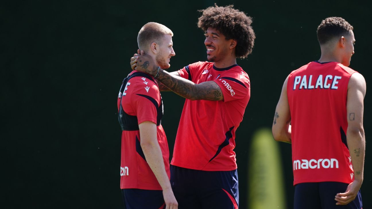 U.S.'s Richards back in training before Palace fin...