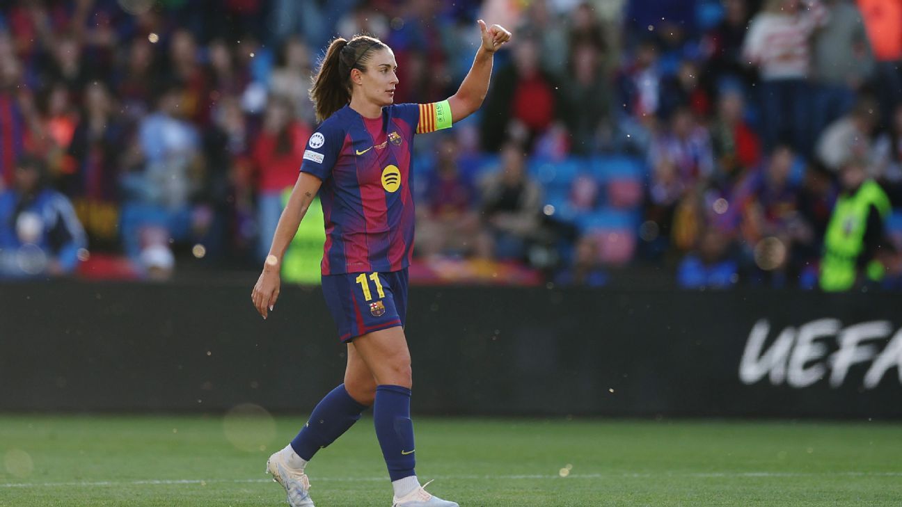 Putellas announces Barcelona exit after 14 years