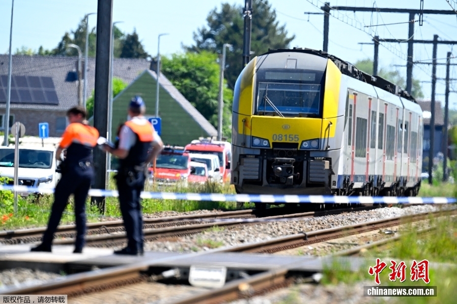 比利时发生校车与火车相撞事故 造成至少9人死伤