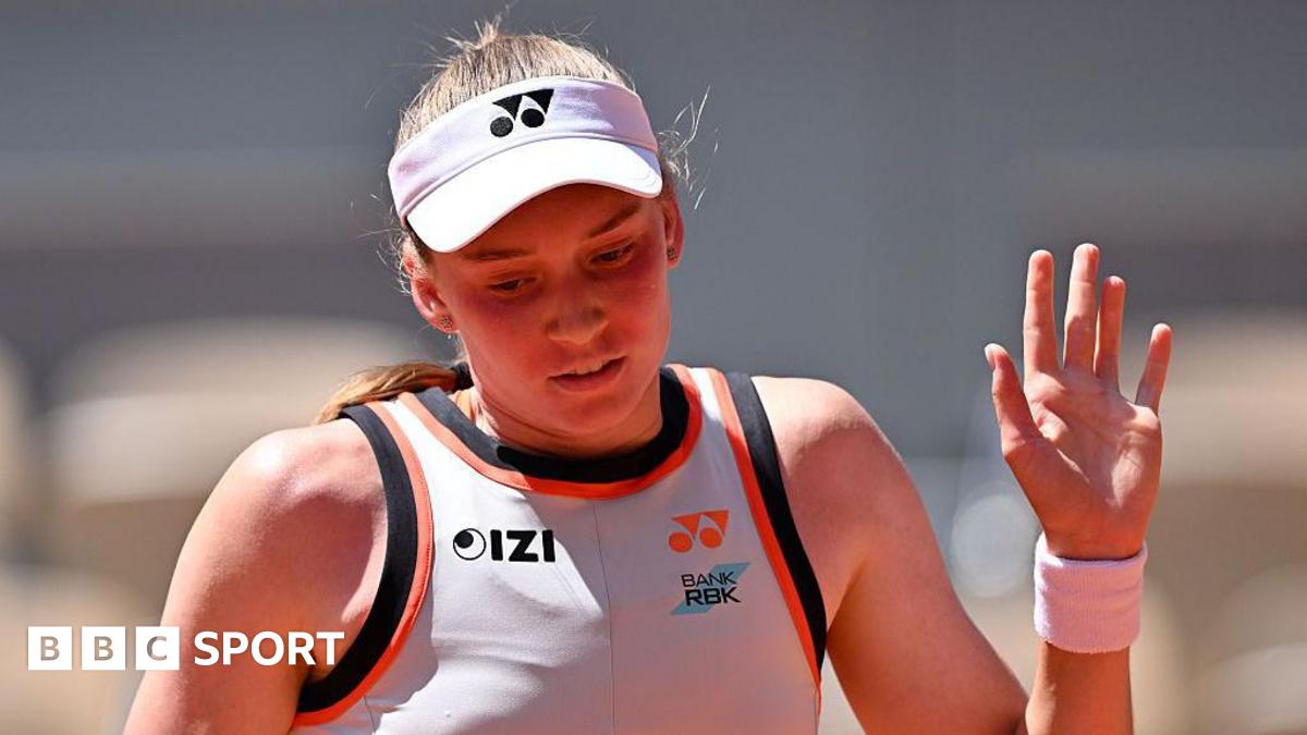 World number two Rybakina out in biggest French Open upset so far