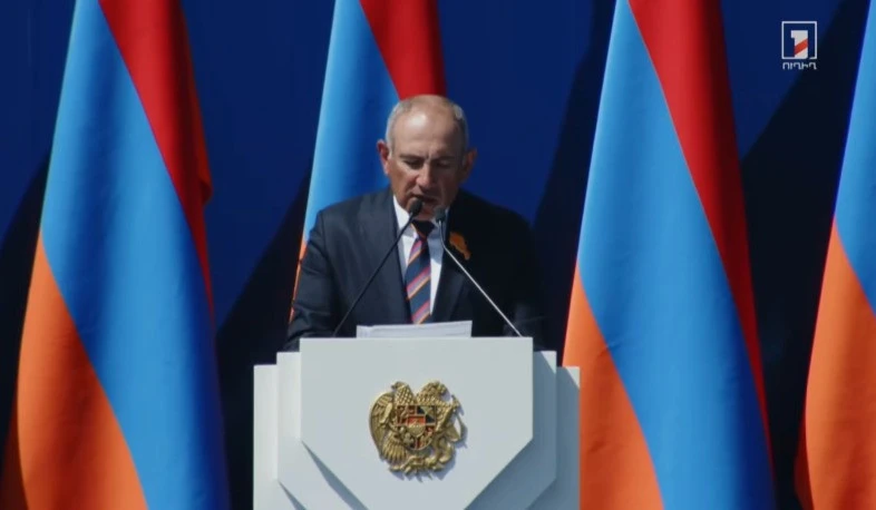 Նիկոլ Փաշինյանի ամբողջական ելույթը՝ Հանրապետության օրվան նվիրված զորահանդեսին