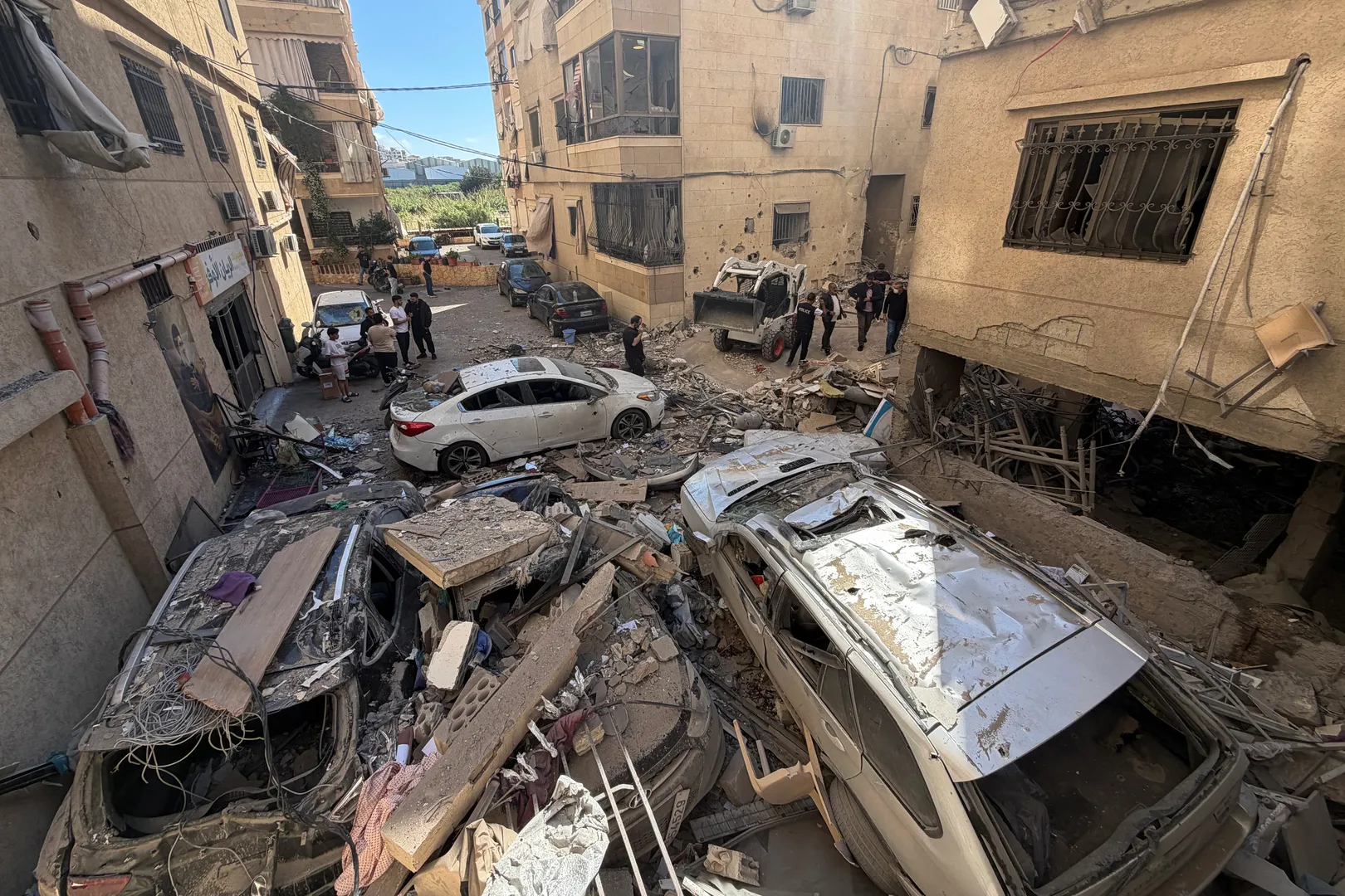 Smoke rises over Beirut after Israeli strike