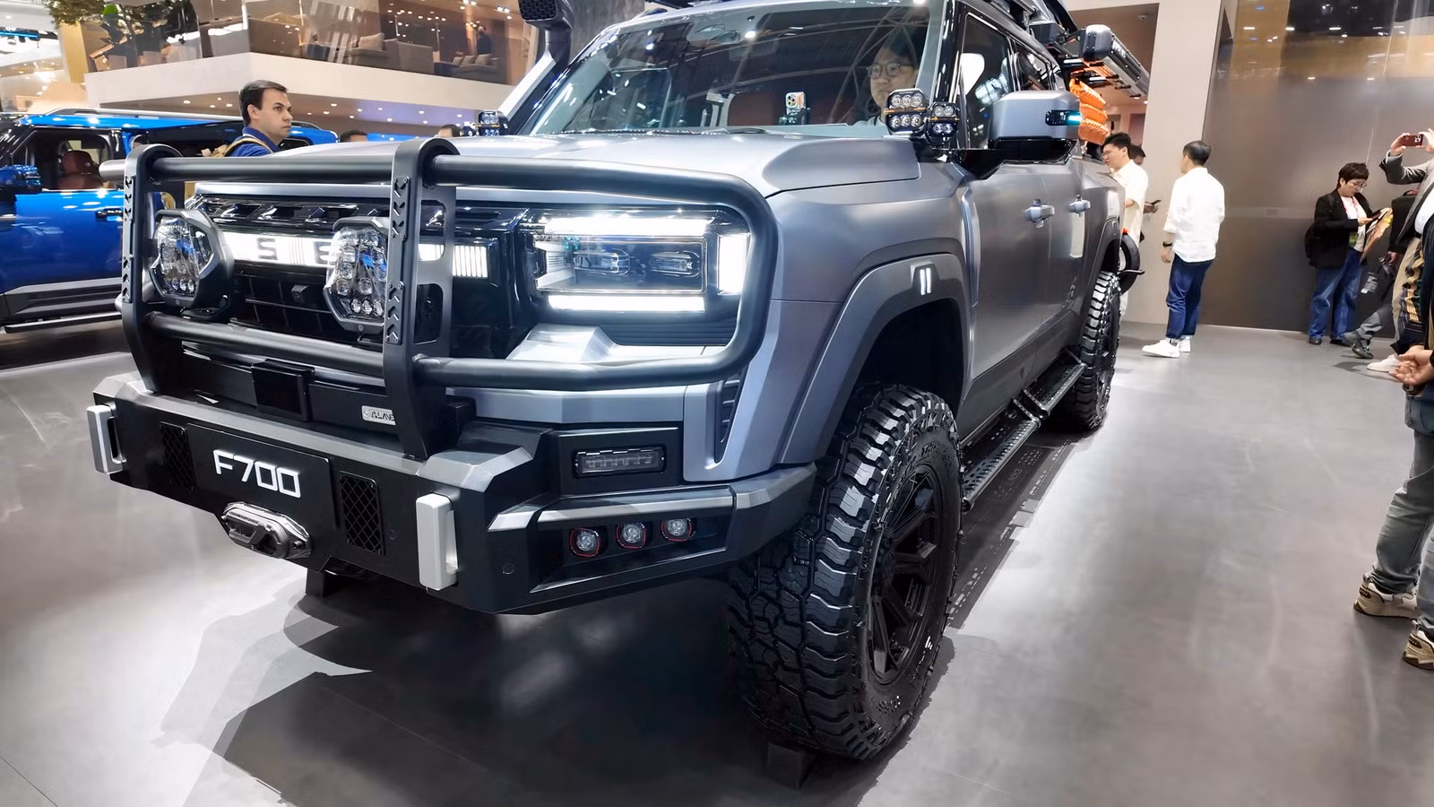 Four Motors, 1,654 HP: How China's New Pickup Outguns The TRX