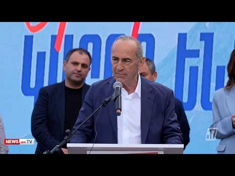 Հայաստանը պետք է լինի արդյունաբերական երկիր. Քոչարյանը խոստացավ՝ Վանաձորում ճոպանուղի կլինի
