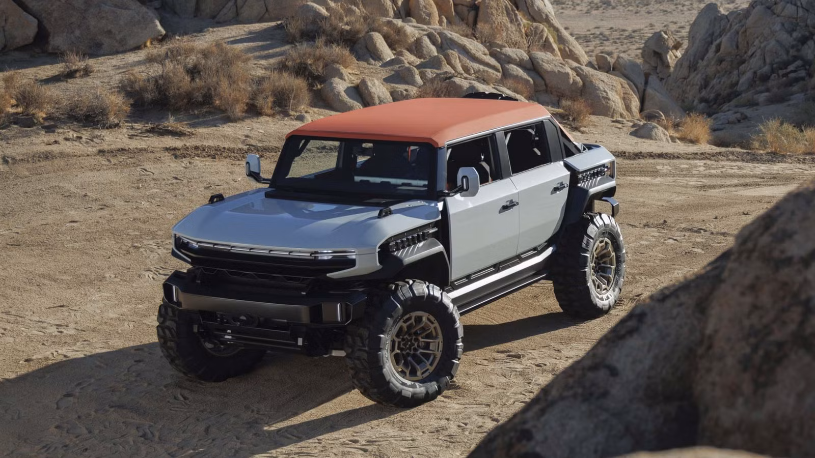 GMC Hummer X Concept: Mid-Size Electric Truck and SUV