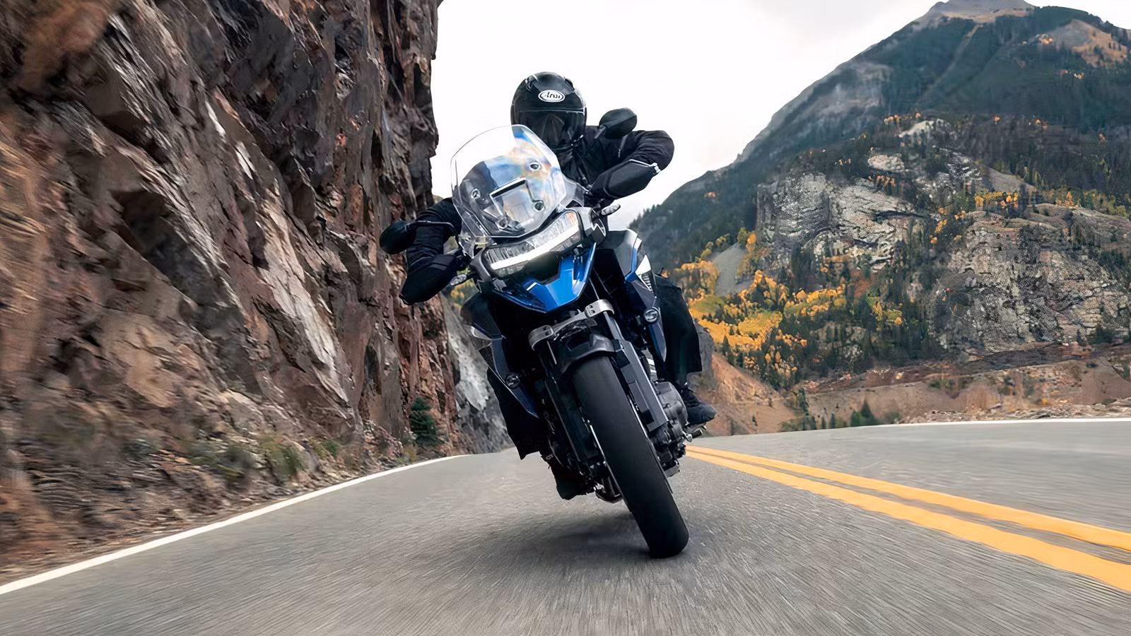 The Adventure Motorcycle That Makes Weather Feel Irrelevant