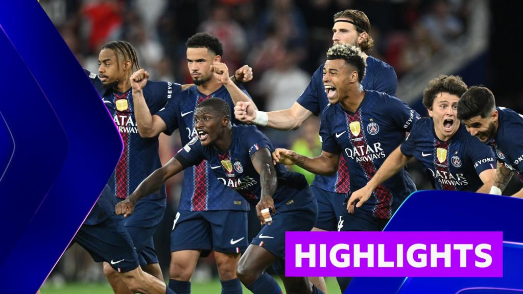 PSG retain Champions League after penalty shootout win over Arsenal