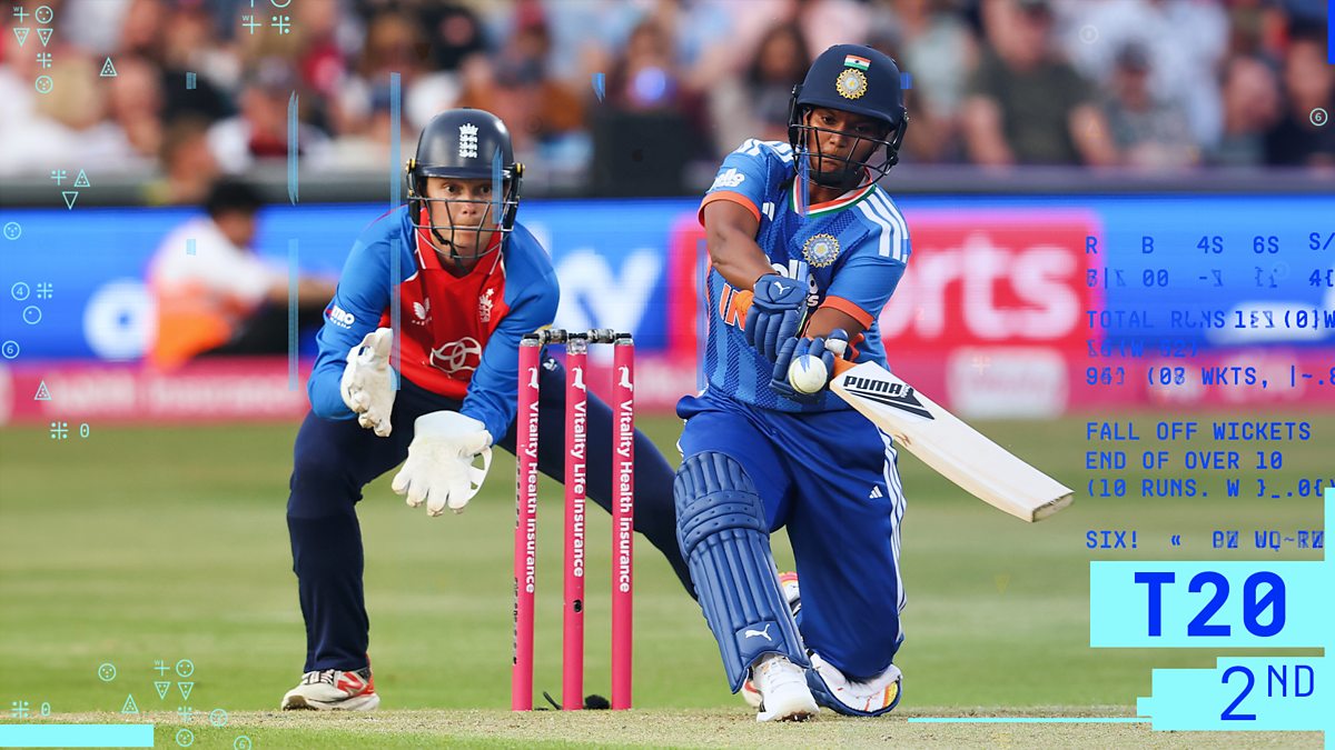England v India - second T20 highlights