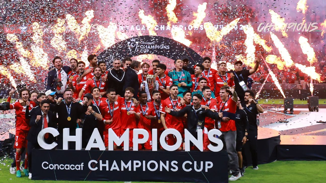 Toluca ends 23-year Champions Cup title drought