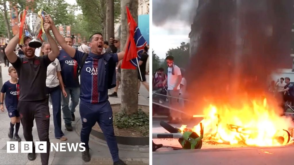 Between celebration and confrontation: Paris after PSG victory
