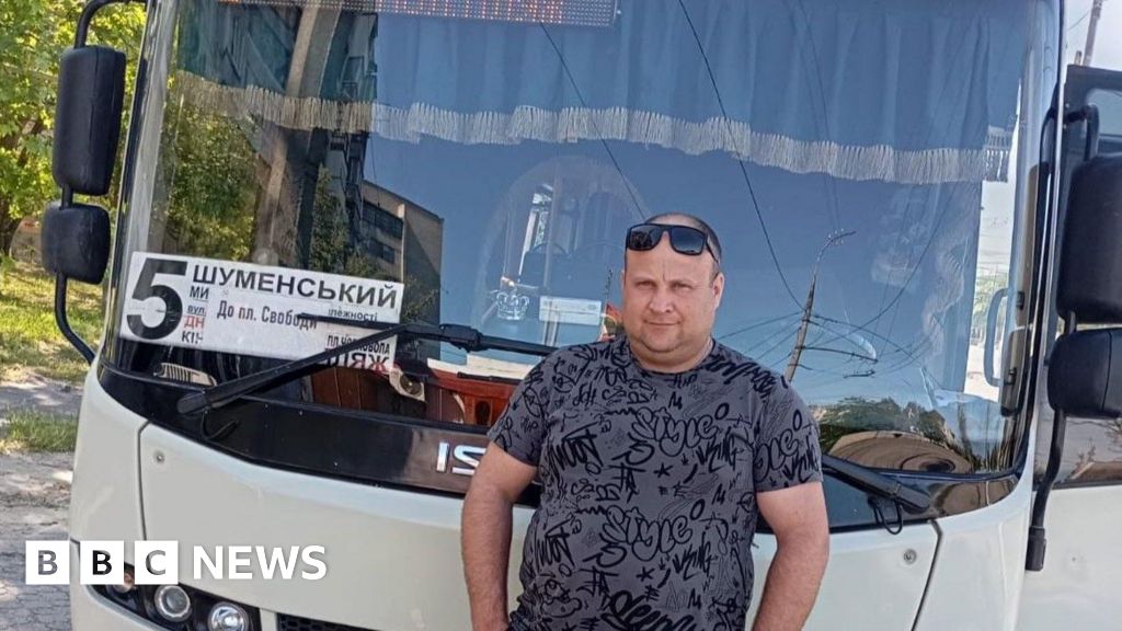The drivers risking death on Ukraine's most dangerous bus routes