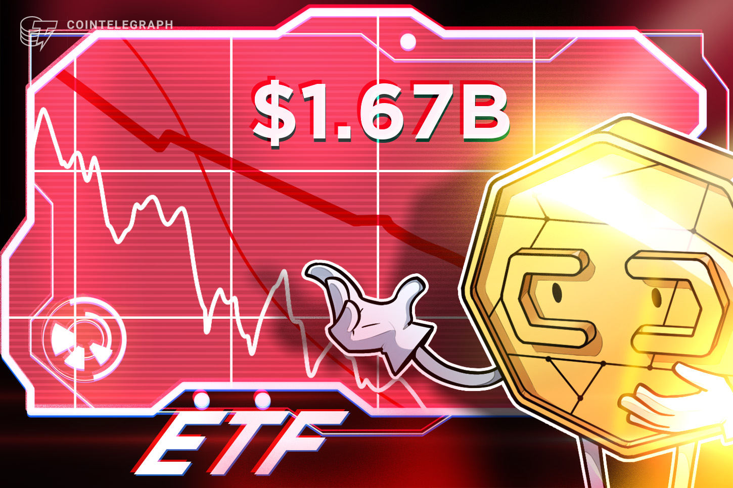 Bitcoin ETPs post largest 2026 outflow as crypto funds bleed $1.67B