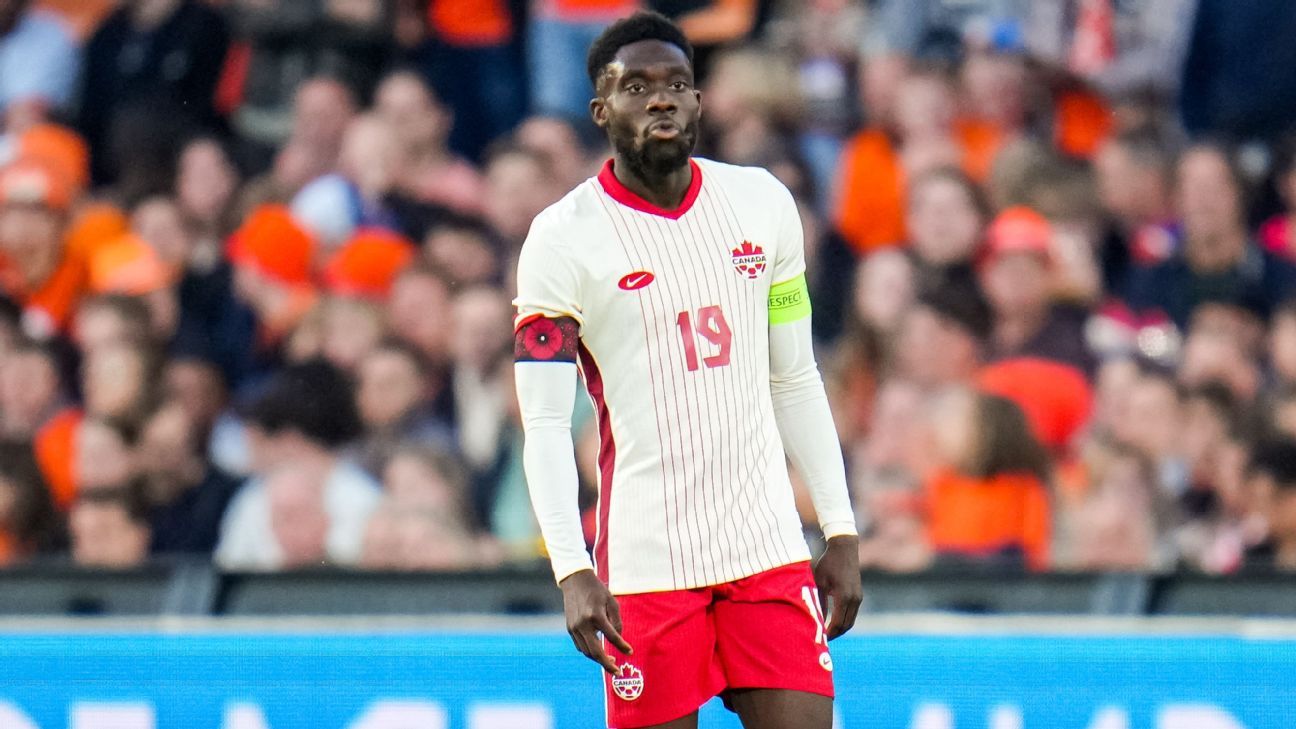 Davies joins Canada but unclear when he'll play