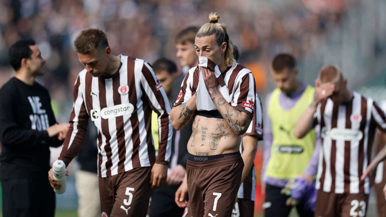 St. Pauli, Heidenheim relegated; Stuttgart in UCL