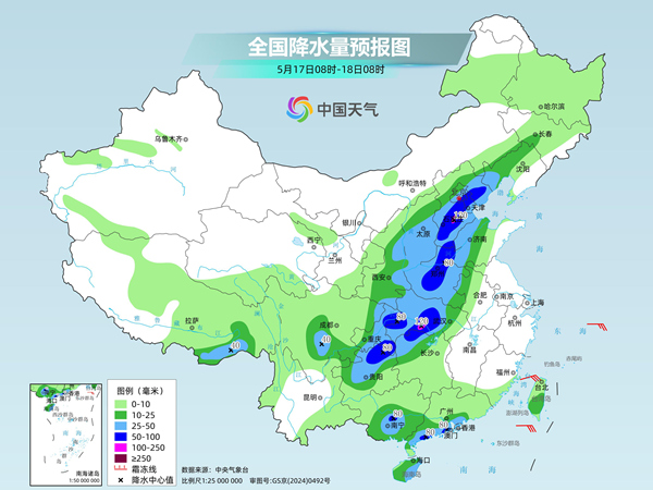 北方多地迎明显降雨过程 今天华北雨势强河北局地或现大暴雨