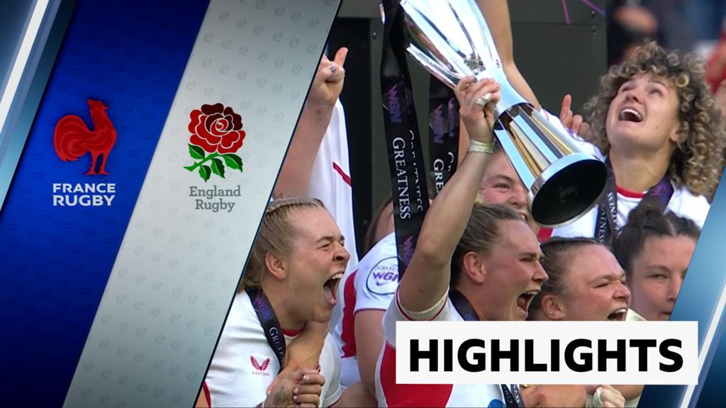 Defiant England beat France to win eighth consecutive Grand Slam