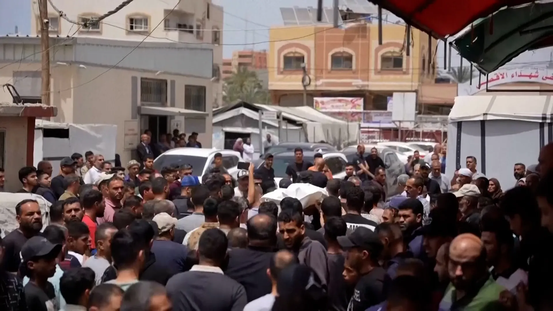 Israel kills three Palestinians in strike on an aid kitchen in Gaza