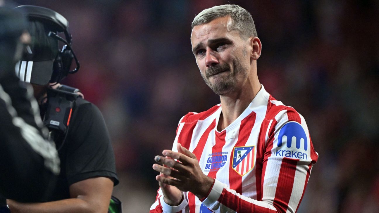 Griezmann thanks Atleti love, sorry for Barça stin...