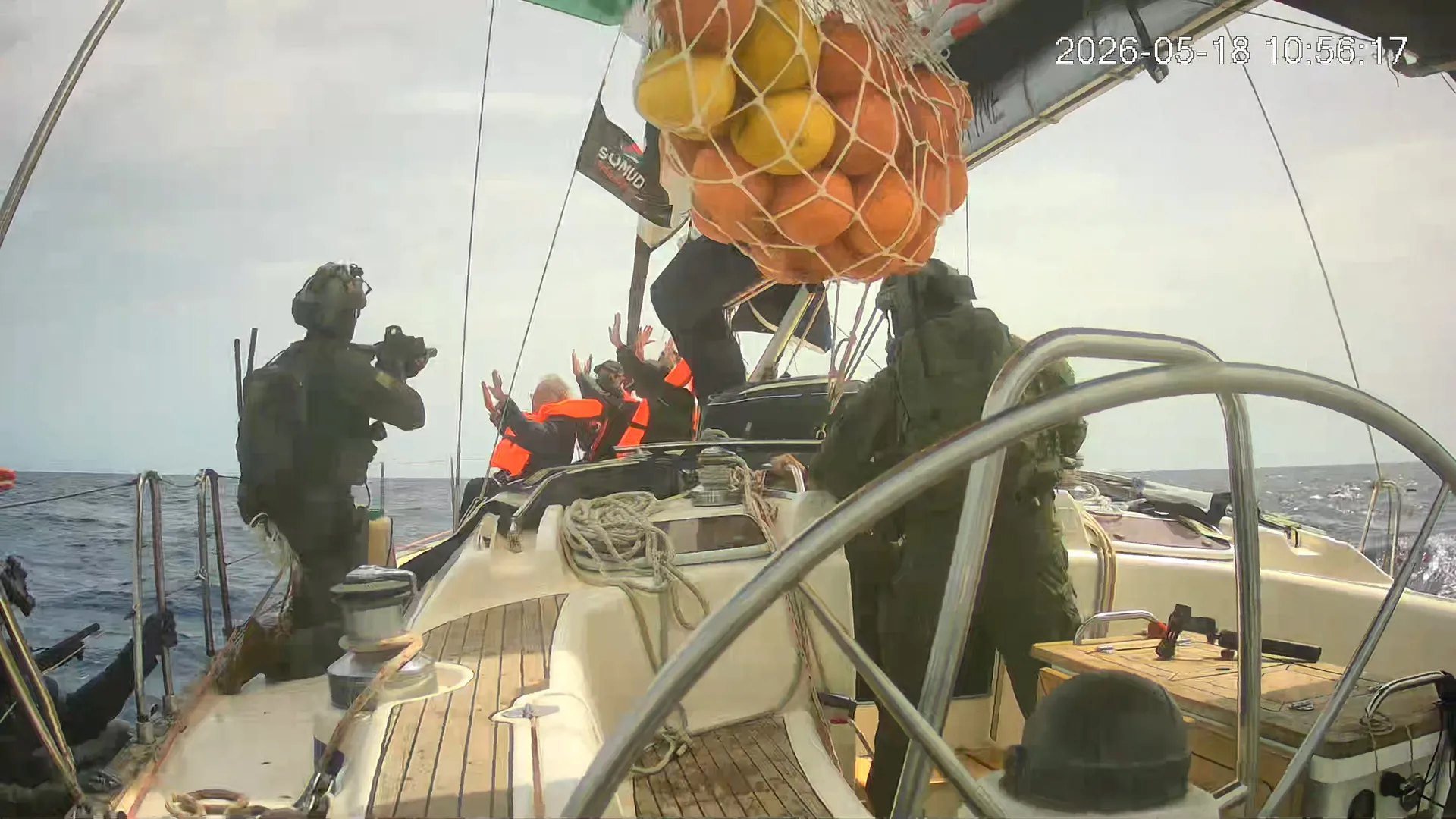 Israeli forces begin intercepting Gaza-bound aid flotilla near Cyprus