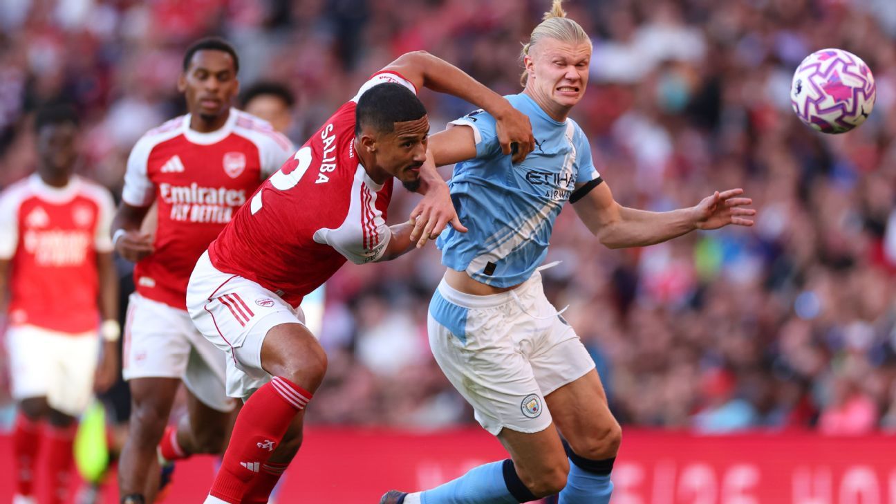 Arsenal and Man City's remaining Premier League fi...