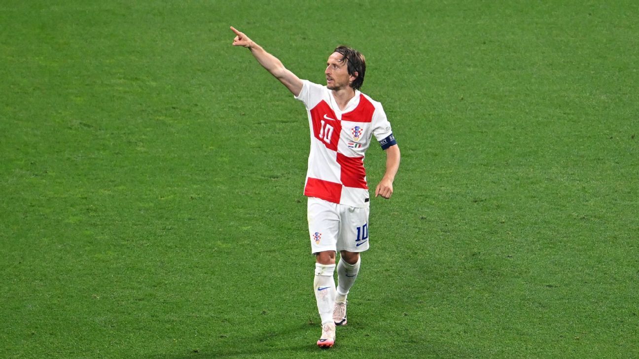 Modric set for 5th WC as part of Croatia squad