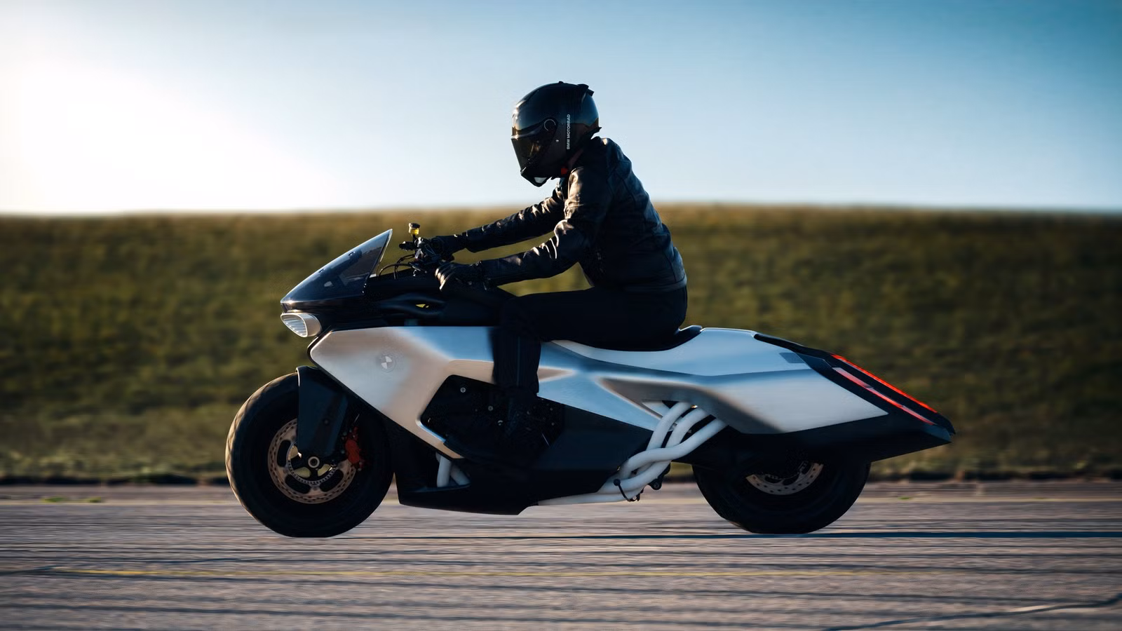 The Vision K18 Is BMW's Radical Statement: Exhaust Pipes Are Design, Not Afterthought