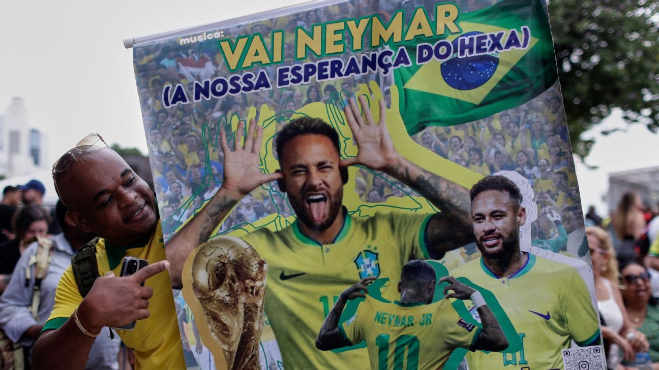 Neymar named in Brazil final World Cup squad