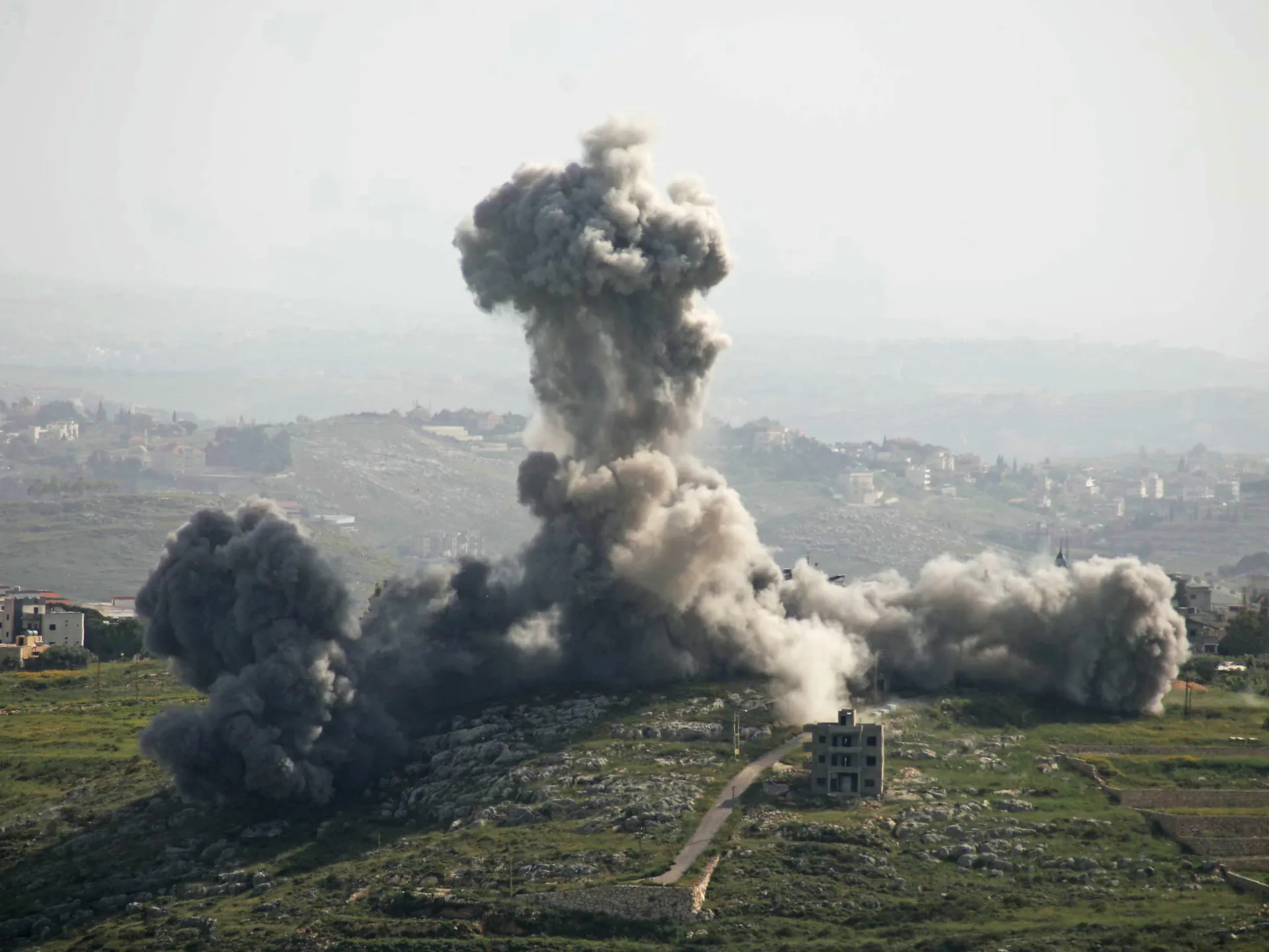 Two killed as Israel ramps up southern Lebanon attacks ahead of US talks