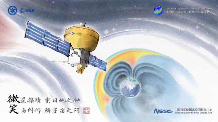 中欧联合研制“微笑”卫星成功发射