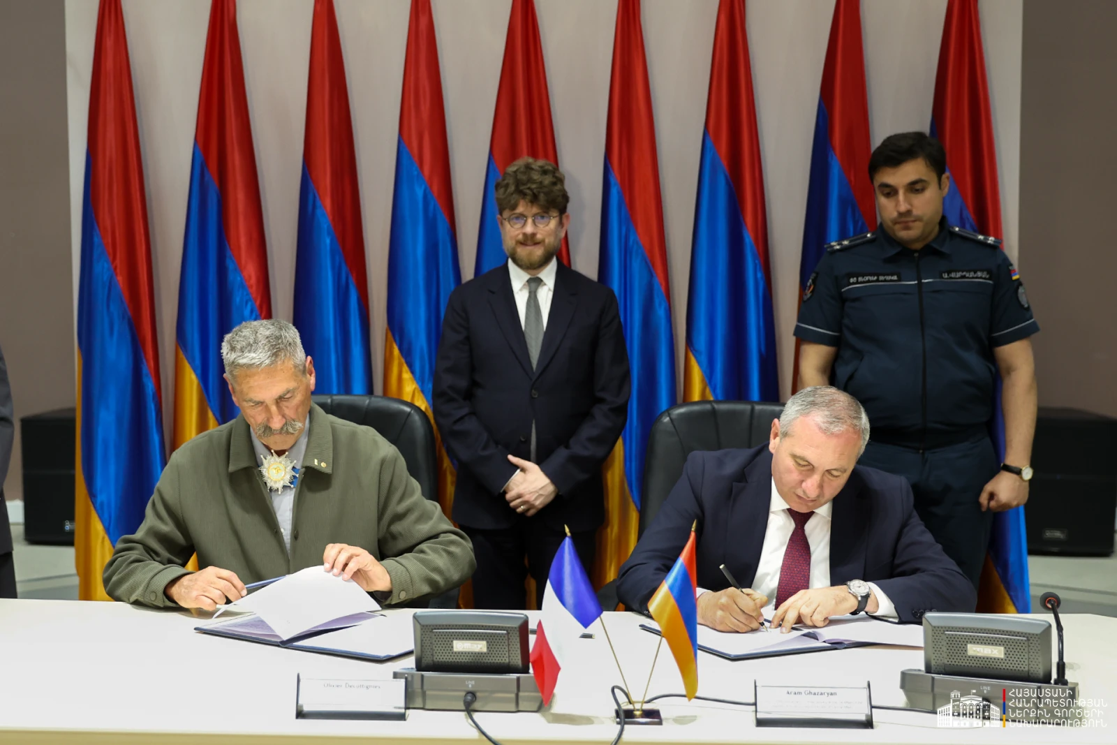ՆԳՆ փրկարար ծառայության ու ֆրանսիական «ԱՍՊԵԲԵ» ՀԿ-ի միջև փոխըմբռնման հուշագիր է կնքվել