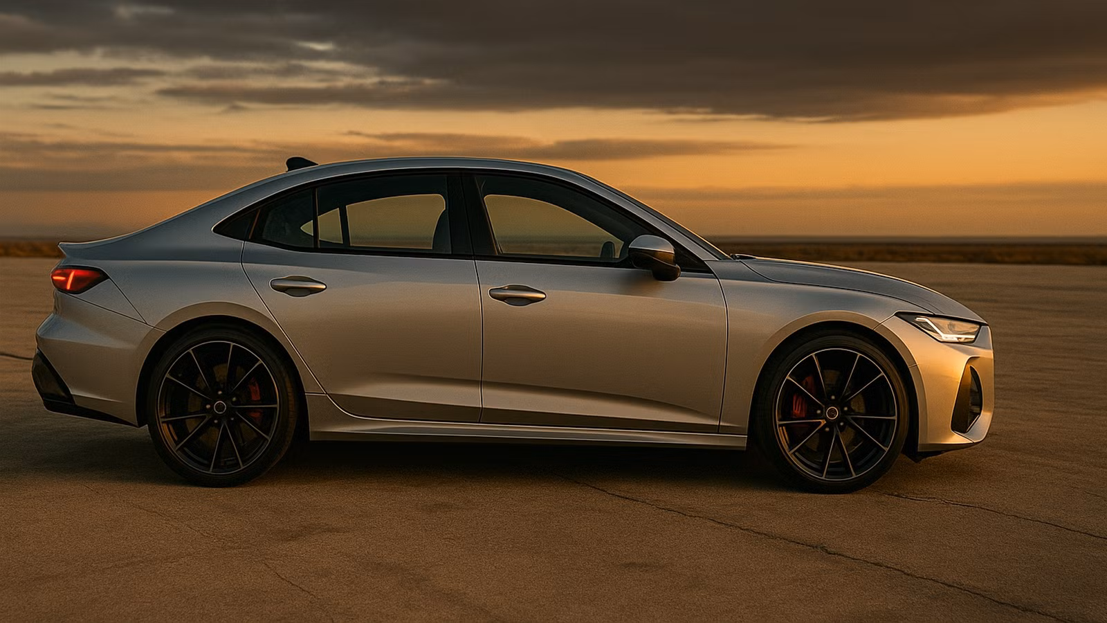 ChatGPT Designs a Sports Sedan with Audi Influence