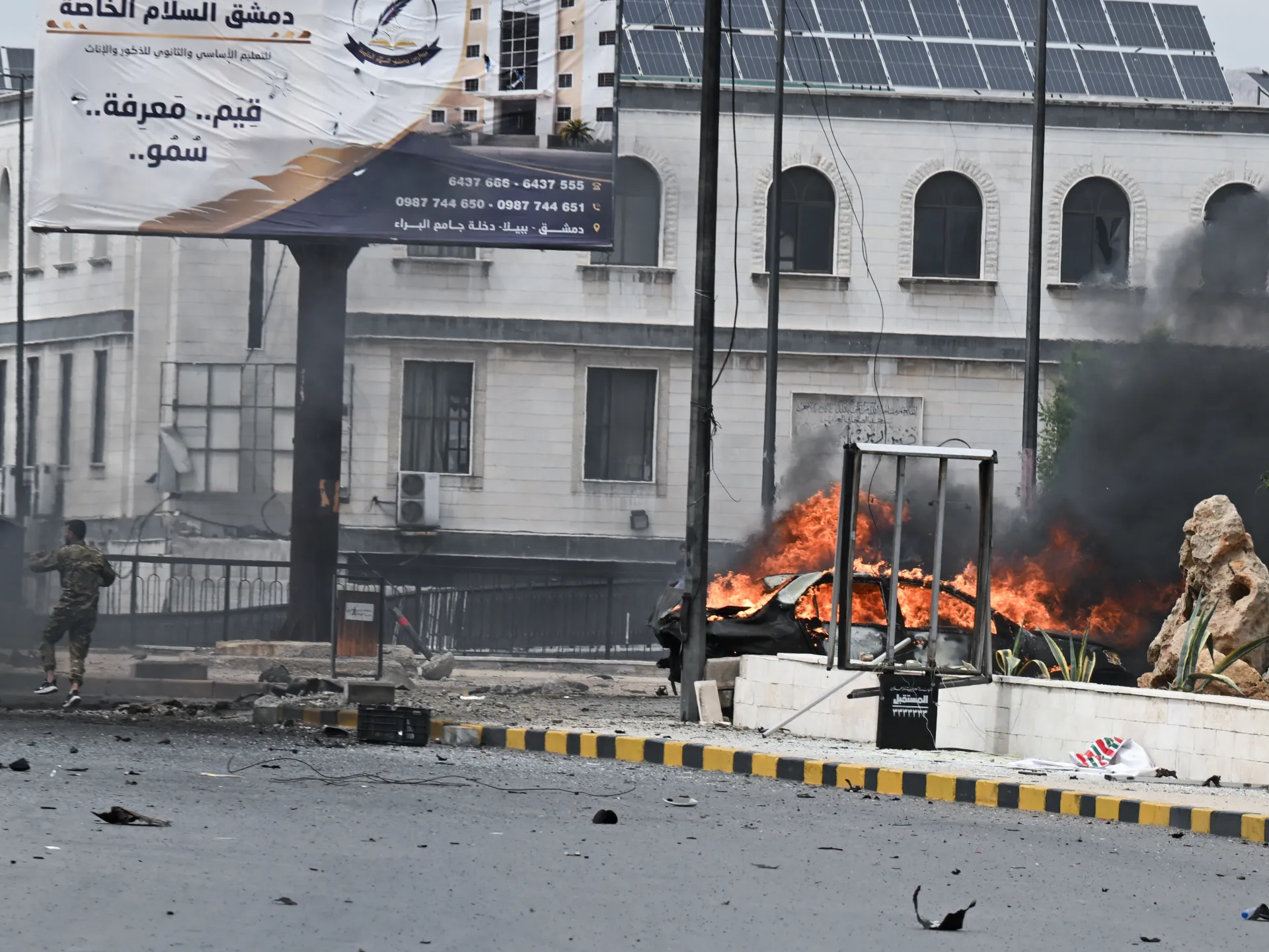 At least one killed, 21 wounded in car bomb explosion in Syria’s Damascus