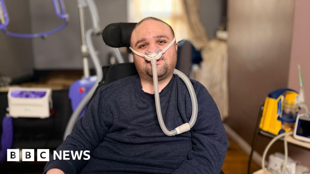 Disabled man 'rotting' on a hospital ward - despite being fit to go home