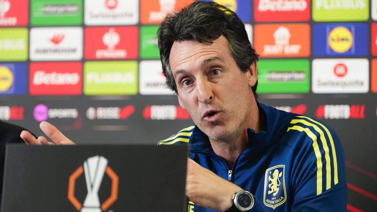 Aston Villa's Emery: I'm not Europa League 'king'