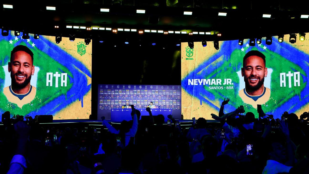 Neymar the headliner of Ancelotti's curious Brazil...
