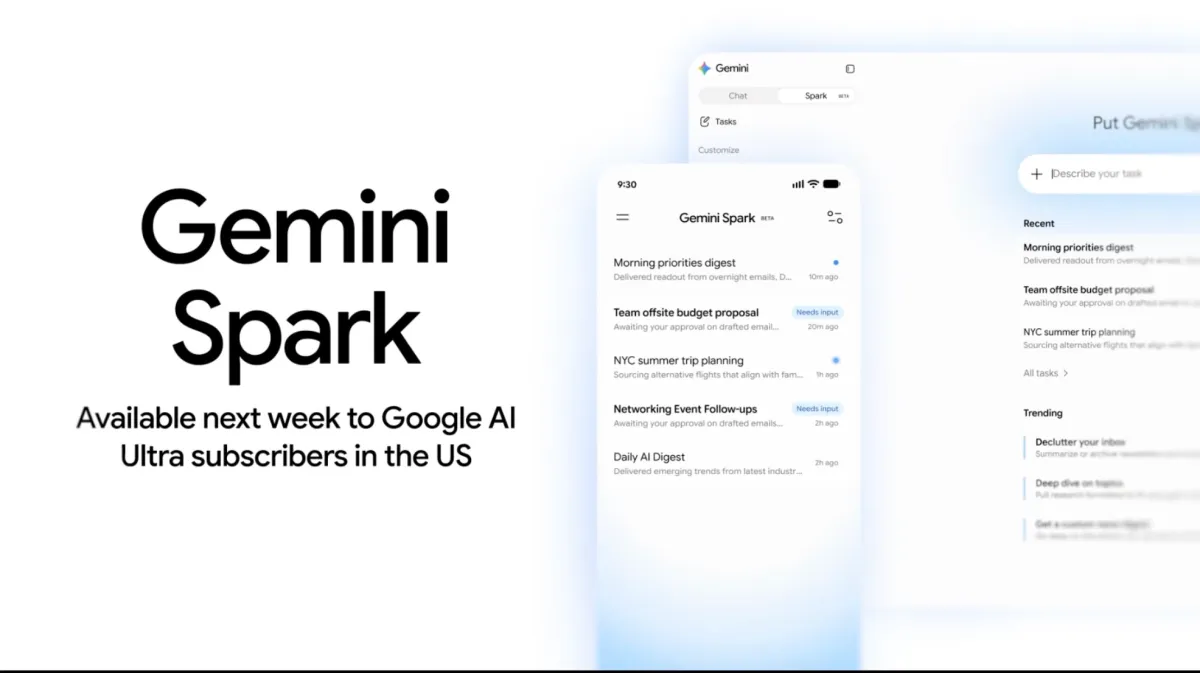 Google introduces Gemini Spark, a 24/7 agentic assistant with Gmail integration