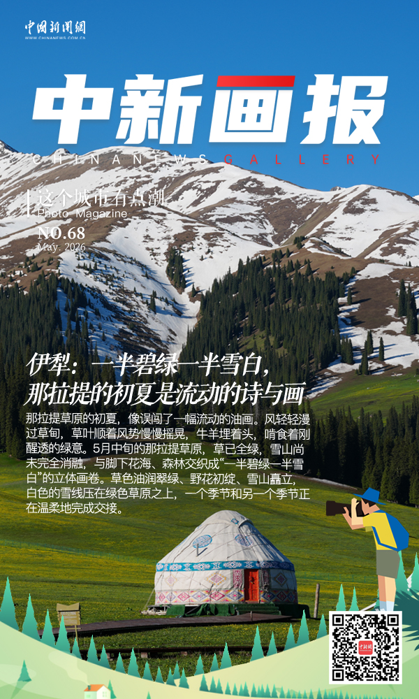 【这个城市有点潮】伊犁：一半碧绿一半雪白，那拉提的初夏是流动的诗与画