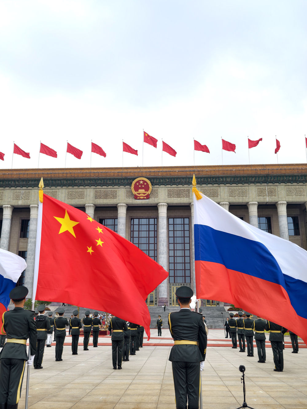 新华图讯丨习近平将举行仪式欢迎俄罗斯总统普京访华
