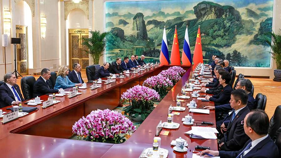Russia’s Putin, China’s Xi kick off talks in Beijing